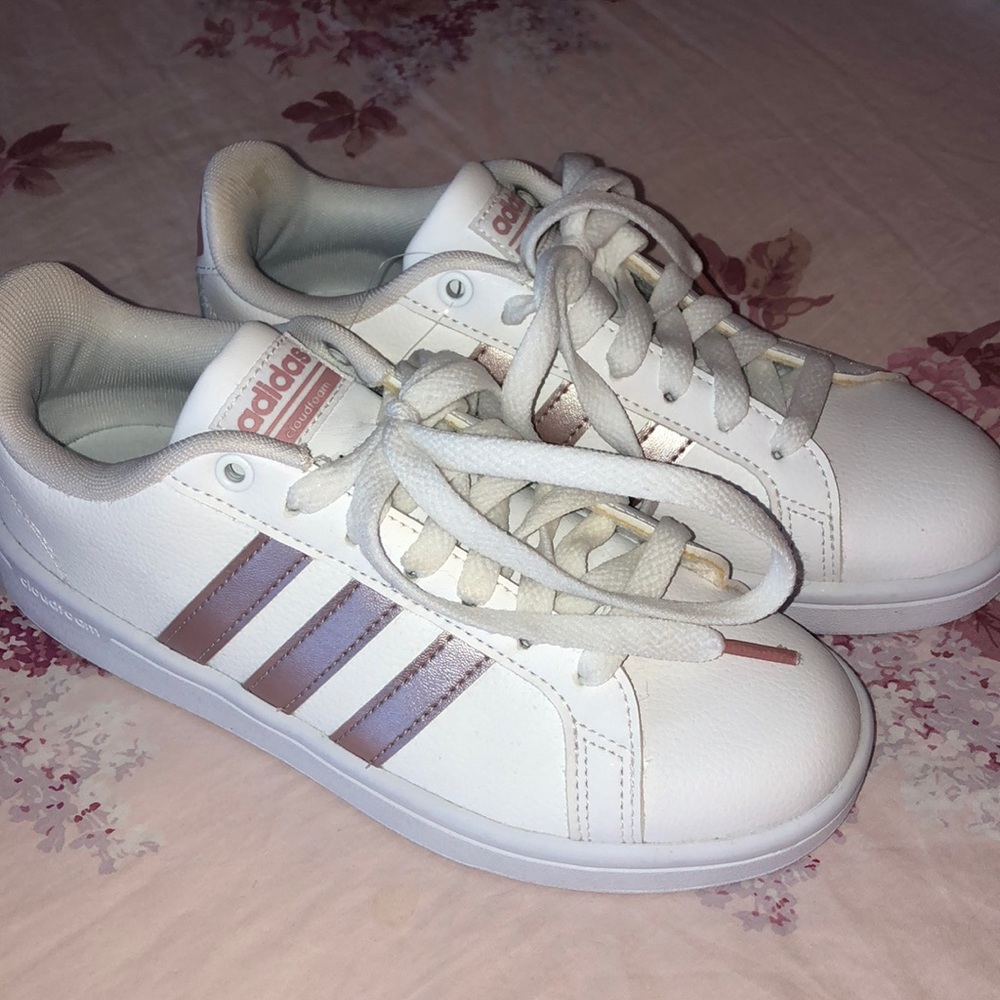 Size 5 adidas shoes new with tags